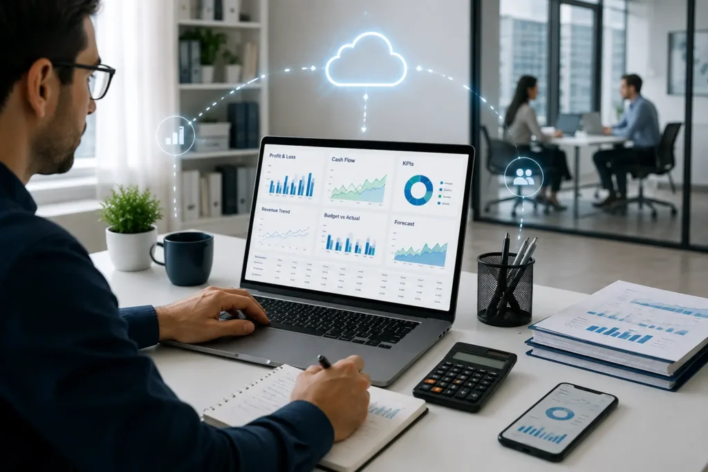 Cloud Powered Financial Workspace