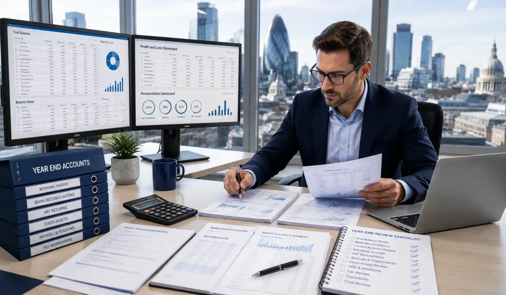 Reviewing Year-End Accounts