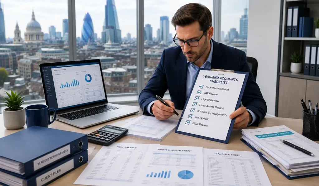 Year end accounting checklist