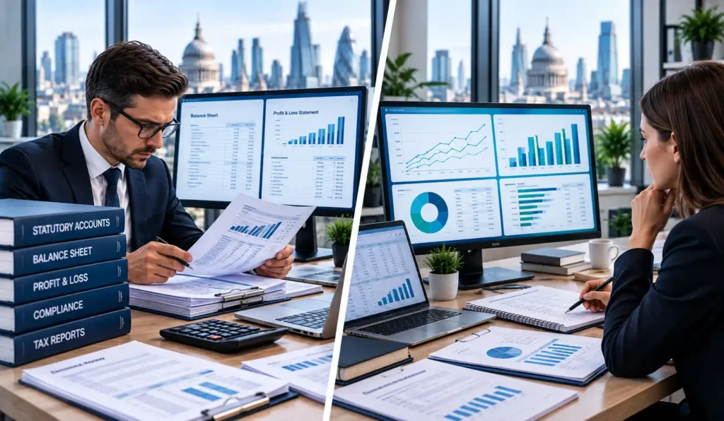 Financial Accounting vs Management Accounting