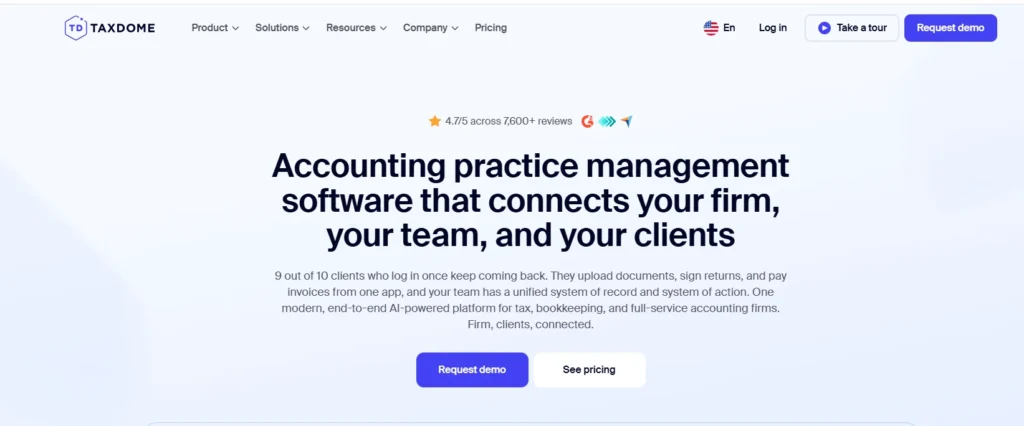 Practice Management Software for Accountants & Bookkeepers: A UK Guide 8 taxdome