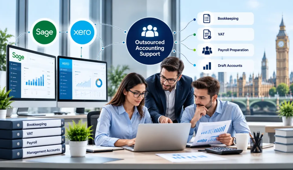 Sage vs Xero: Which Accounting Software Is Best for Your Startup? 3 Outsourced Accounting Support in London